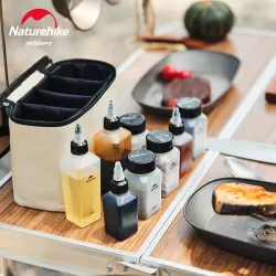 Słoiki z przyprawami NATUREHIKE: przenośne i szczelne do użytku na zewnątrz